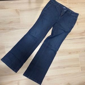 2 petite flair jeans by Loft